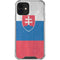 Slovakia Flag Distressed iPhone 12 Mini Clear Case